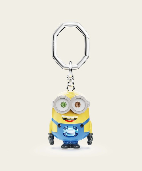 公式】【スワロフスキー】Minions Bob キーリング, マルチカラー