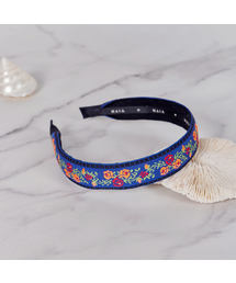 MAIA（マイア）の「Gardening Headband P-Blue（ヘアバンド）」