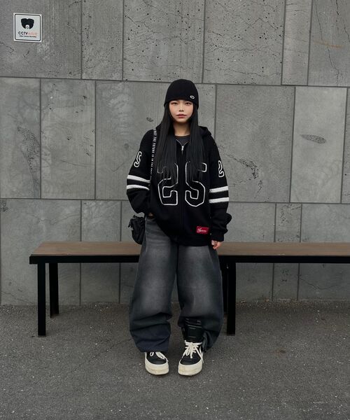 REFLYPERKY(リフライパーキー)の「LA8617 アメイズフローワイドデニム(ISLE BLACK)(デニムパンツ・メンズ・その他・SMALL/X-SMALL/L(32)/M(30)/XL(34))」の6枚目の写真