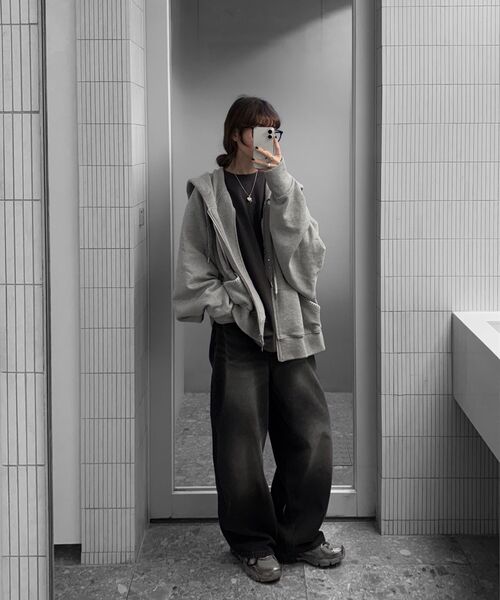 REFLYPERKY(リフライパーキー)の「LA8617 アメイズフローワイドデニム(ISLE BLACK)(デニムパンツ・メンズ・その他・SMALL/X-SMALL/L(32)/M(30)/XL(34))」の10枚目の写真