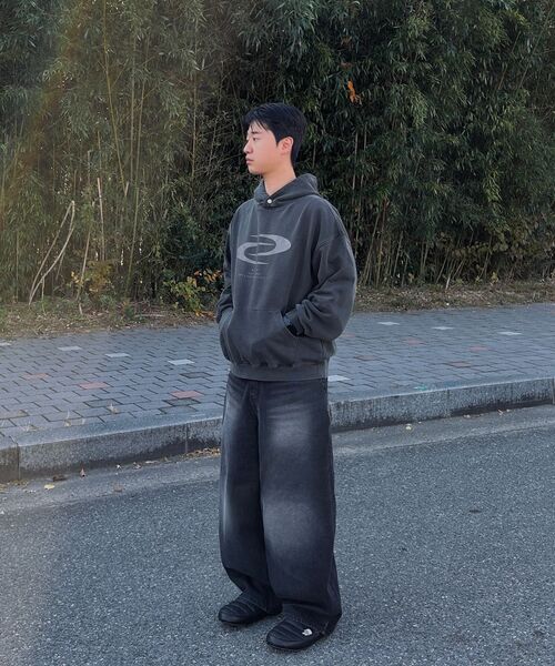 REFLYPERKY(リフライパーキー)の「LA8617 アメイズフローワイドデニム(ISLE BLACK)(デニムパンツ・メンズ・その他・SMALL/X-SMALL/L(32)/M(30)/XL(34))」の12枚目の写真