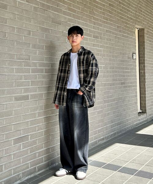REFLYPERKY(リフライパーキー)の「LA8617 アメイズフローワイドデニム(ISLE BLACK)(デニムパンツ・メンズ・その他・SMALL/X-SMALL/L(32)/M(30)/XL(34))」の18枚目の写真