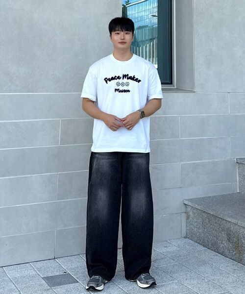REFLYPERKY(リフライパーキー)の「LA8617 アメイズフローワイドデニム(ISLE BLACK)(デニムパンツ・メンズ・その他・SMALL/X-SMALL/L(32)/M(30)/XL(34))」の19枚目の写真