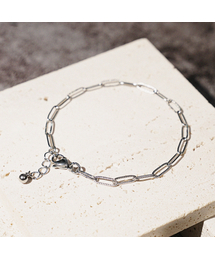 JBANS CLASSIC（ジェイバンスクラシック）の「Antique Chain Pattern Surgical Steel Chain Bracelet (C2401AC1105_SV)（ブレスレット）」