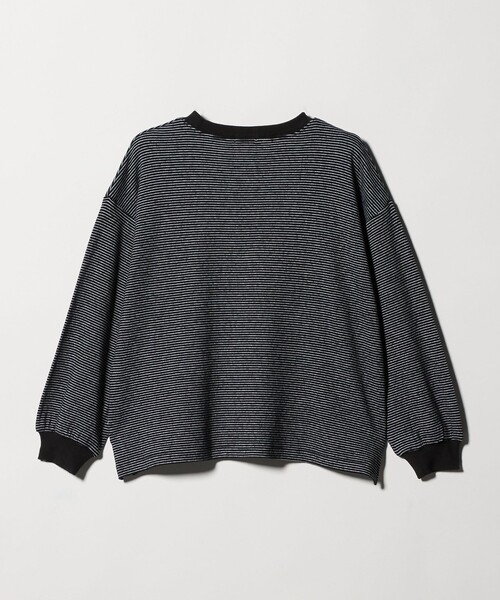 green label relaxing（グリーンレーベルリラクシング）の「ボーダー プルオーバー / キッズ  140cm-160cm（Tシャツ/カットソー・キッズ・ブラック/ベージュ・140cm/150cm/160cm）」の10枚目の写真