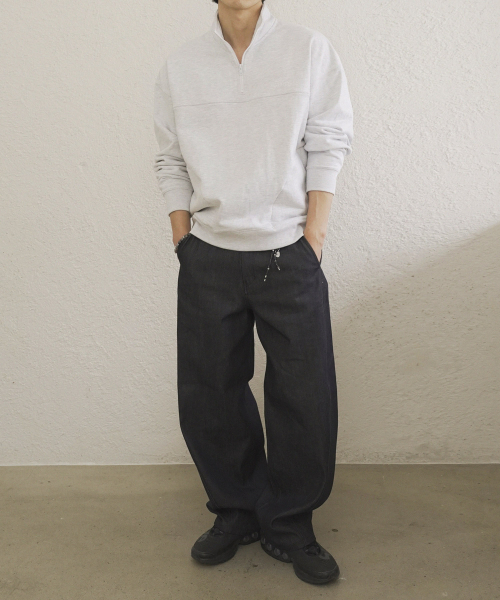 SIIIIDO（シド）の「VINTAGE HALF NECK ZIP-UP SWEAT SHIRT #1（スウェット・メンズ・その他・1/2）」の5枚目の写真