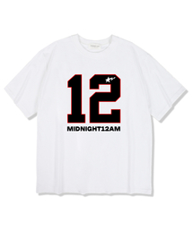 12ポインティング 半袖Tシャツ ホワイト
