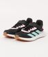 adidas（アディダス）の「adidas アディダス FAITO EL K【軽量】キッズスニーカー 運動会 子供靴 ストラップ(ファイトELK) JR2272 コアブラック/セミフラッシュアクア/ブリスライラック（スニーカー・19.0cm）」