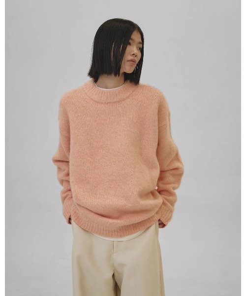 TODAYFUL Brushed Over Knit ピンクベージュ TODAYFUL（トゥデイフル）の「TODAYFUL Brushed Over Knit（ニット
