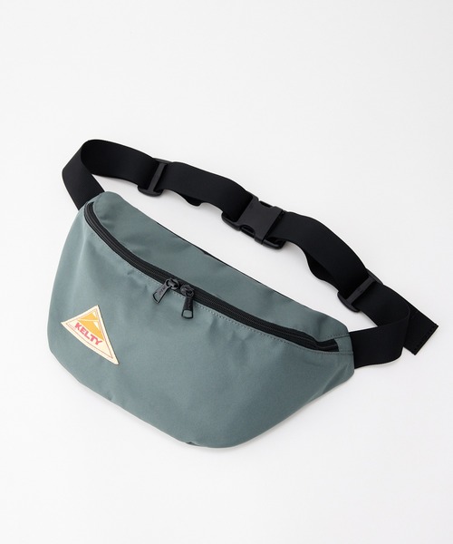 KELTY(ケルティ)の「フェスにライブに!【KELTY】ES SLIM FANNY 軽量ボディバッグ(ボディバッグ/ウエストポーチ・レディース・レオパード/タン/マスタード/ネイビー/ベージュ/ブラック系/アニマル/スカイブルー/オリーブ/ブラウン系/ホワイト系/セージグリーン/ブラック・ONE SIZE)」の8枚目の写真