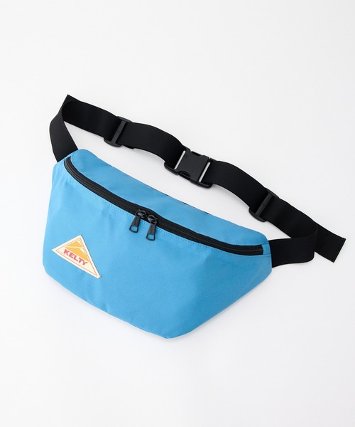 KELTY(ケルティ)の「フェスにライブに!【KELTY】ES SLIM FANNY 軽量ボディバッグ(ボディバッグ/ウエストポーチ・レディース・レオパード/タン/マスタード/ネイビー/ベージュ/ブラック系/アニマル/スカイブルー/オリーブ/ブラウン系/ホワイト系/セージグリーン/ブラック・ONE SIZE)」の9枚目の写真