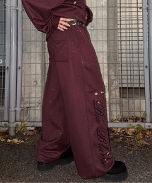 sedacle（セダクル）の「グリッターアイレットスウェットパンツ（スウェットパンツ）」