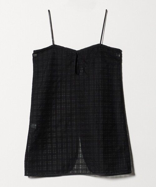 ATTISESSION（アティセッション）の「＜ATTISESSION＞エンブロイダリー チェック ミニ ドレス（ワンピース・レディース・ブラック/グレー系・FREE）」の16枚目の写真