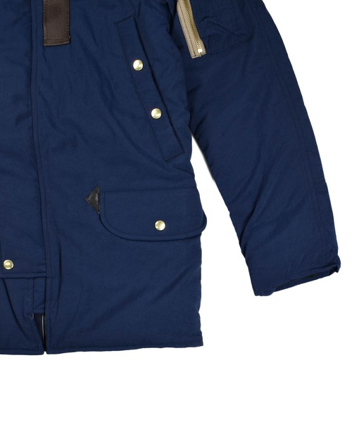 HOUSTON(ヒューストン)の「【T15】【HOUSTON GOLD/ヒューストン ゴールド】N-3B JACKET(ミリタリージャケット・メンズ・インディゴブルー/ブラック・SMALL)」の16枚目の写真