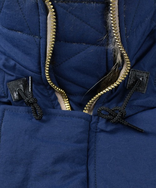 HOUSTON(ヒューストン)の「【T15】【HOUSTON GOLD/ヒューストン ゴールド】N-3B JACKET(ミリタリージャケット・メンズ・インディゴブルー/ブラック・SMALL)」の18枚目の写真