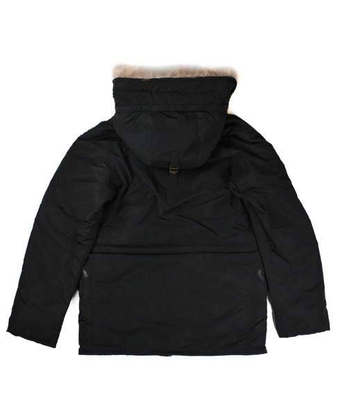 HOUSTON(ヒューストン)の「【T15】【HOUSTON GOLD/ヒューストン ゴールド】N-3B JACKET(ミリタリージャケット・メンズ・インディゴブルー/ブラック・SMALL)」の12枚目の写真