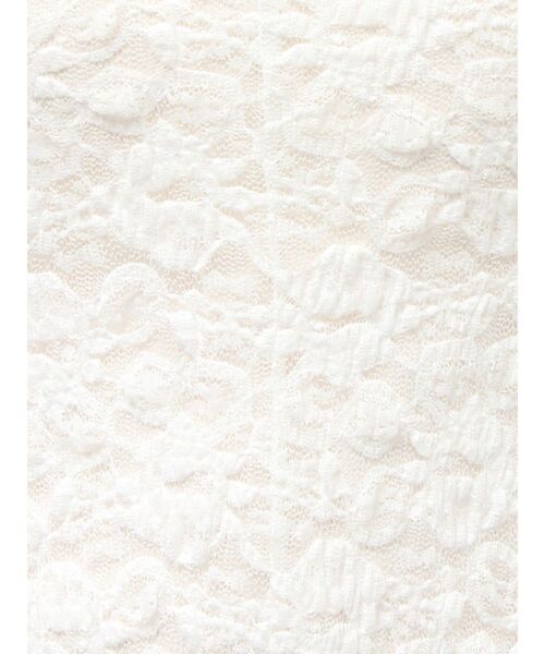 Ungrid（アングリッド）の「シアーレースロングスリーブTee（Tシャツ/カットソー・レディース・ブラック/オフホワイト・FREE）」の5枚目の写真