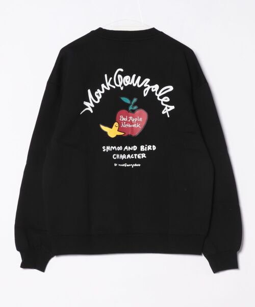 Port(ポート)の「【 Mark Gonzales / マークゴンザレス 】 Apple ゴンバト スウェット トレーナー(スウェット・メンズ・杢グレー/ブラック/ホワイト・M/L/XL)」の19枚目の写真