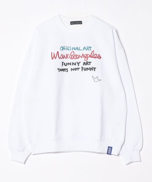 Port(ポート)の「【 Mark Gonzales / マークゴンザレス 】 Apple ゴンバト スウェット トレーナー(スウェット・メンズ・杢グレー/ブラック/ホワイト・M/L/XL)」の16枚目の写真