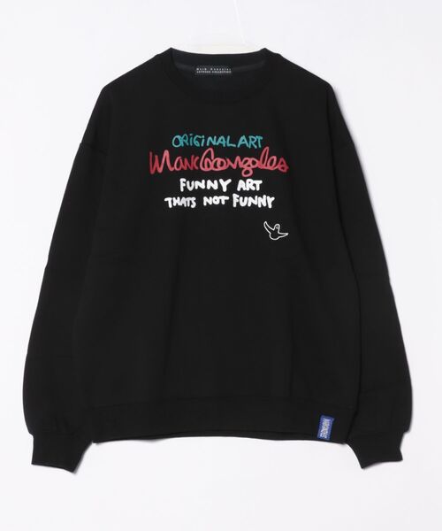 Port(ポート)の「【 Mark Gonzales / マークゴンザレス 】 Apple ゴンバト スウェット トレーナー(スウェット・メンズ・杢グレー/ブラック/ホワイト・M/L/XL)」の18枚目の写真