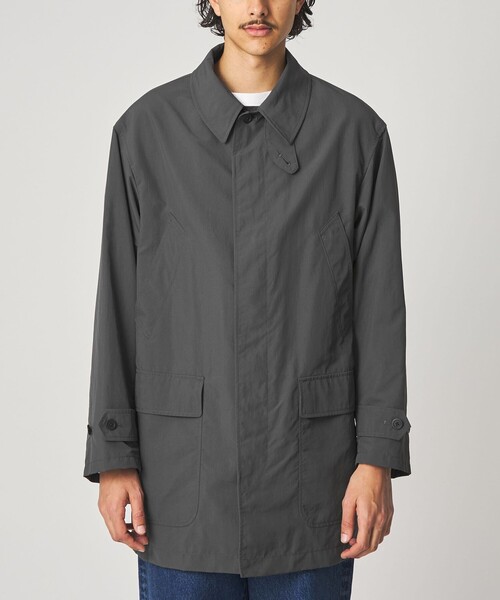 Steven Alan（スティーブンアラン）の「＜Steven Alan＞ サプレックス クラシック ハーフ コート（ステンカラーコート・メンズ・オリーブ/ダークグレー・XL/L/M/S）」の16枚目の写真