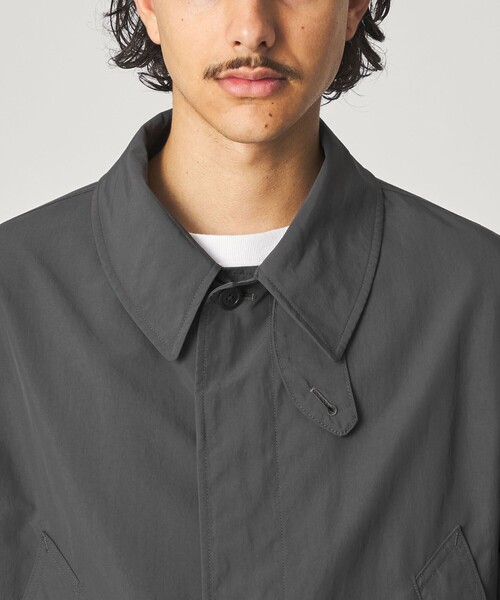 Steven Alan（スティーブンアラン）の「＜Steven Alan＞ サプレックス クラシック ハーフ コート（ステンカラーコート・メンズ・オリーブ/ダークグレー・XL/L/M/S）」の19枚目の写真