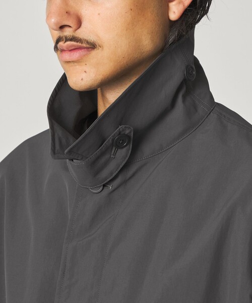 Steven Alan（スティーブンアラン）の「＜Steven Alan＞ サプレックス クラシック ハーフ コート（ステンカラーコート・メンズ・オリーブ/ダークグレー・XL/L/M/S）」の20枚目の写真