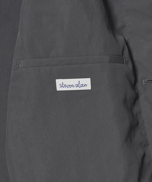 Steven Alan（スティーブンアラン）の「＜Steven Alan＞ サプレックス クラシック ハーフ コート（ステンカラーコート・メンズ・オリーブ/ダークグレー・XL/L/M/S）」の11枚目の写真