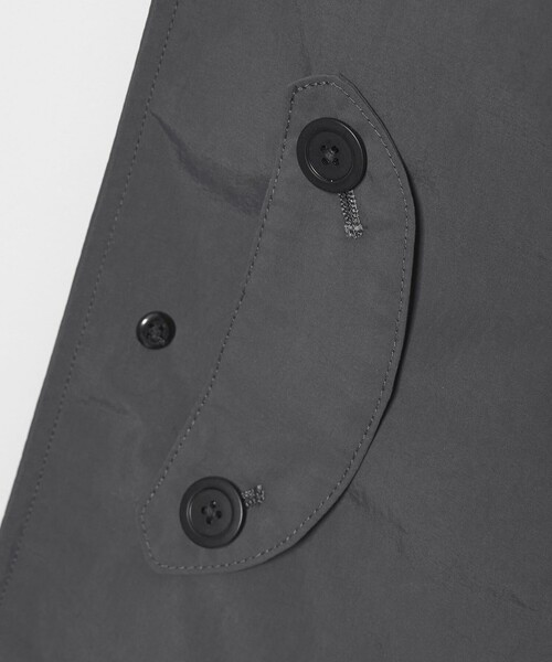 Steven Alan（スティーブンアラン）の「＜Steven Alan＞ サプレックス クラシック ハーフ コート（ステンカラーコート・メンズ・オリーブ/ダークグレー・XL/L/M/S）」の9枚目の写真