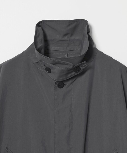 Steven Alan（スティーブンアラン）の「＜Steven Alan＞ サプレックス クラシック ハーフ コート（ステンカラーコート・メンズ・オリーブ/ダークグレー・XL/L/M/S）」の5枚目の写真