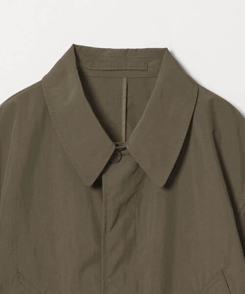 Steven Alan（スティーブンアラン）の「＜Steven Alan＞ サプレックス クラシック ハーフ コート（ステンカラーコート・メンズ・オリーブ/ダークグレー・XL/L/M/S）」の3枚目の写真