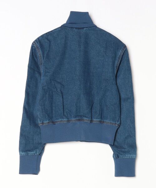 adidas（アディダス）の「ファイヤーバード トラックトップ デニム / ジャージ / トラックジャケット / アディダスオリジナルス adidas Originals（ジャージ・レディース・ブルー・LARGE/MEDIUM/SMALL/XX-LARGE/X-LARGE/X-SMALL）」の6枚目の写真