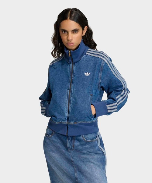 adidas　デニムトラックジャケット adidas Originals アディダスオリジナルス アディカラー ファースト