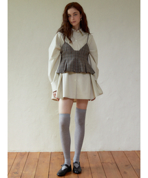 LARGO（ラルゴ）の「Boxy shirt onepiece (khaki beige)（ワンピース）」
