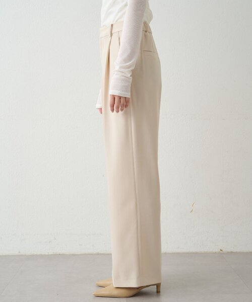 LOUNGEDRESS（ラウンジドレス）の「セミワイドパンツ（その他パンツ・レディース・ライトベージュ/ネイビー・SMALL/MEDIUM）」の9枚目の写真