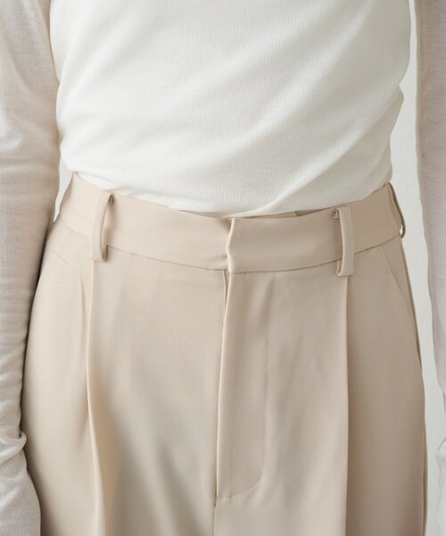 LOUNGEDRESS（ラウンジドレス）の「セミワイドパンツ（その他パンツ・レディース・ライトベージュ/ネイビー・SMALL/MEDIUM）」の11枚目の写真