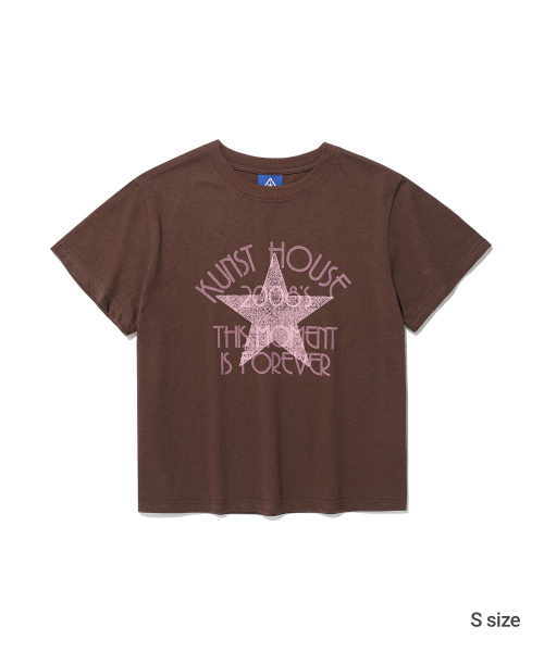 ISTKUNST（イストクンスト）の「KUNST HOUSE BASIC TEE_BROWN(IK2FMMT515A)（Tシャツ/カットソー・レディース・ブラウン・S/L）」の2枚目の写真