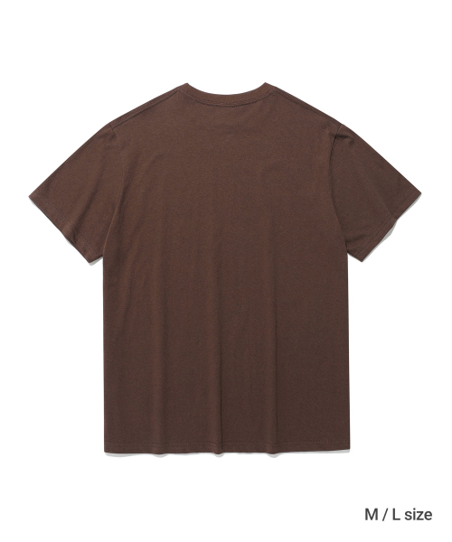 ISTKUNST（イストクンスト）の「KUNST HOUSE BASIC TEE_BROWN(IK2FMMT515A)（Tシャツ/カットソー・レディース・ブラウン・S/L）」の5枚目の写真