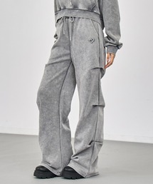 ANAP | ウォッシュ加工 サイドタック デザイン ボリューム フレア パンツ(その他パンツ)