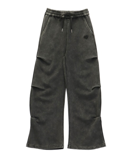 ANAP（アナップ）の「ウォッシュ加工 サイドタック デザイン ボリューム フレア パンツ（その他パンツ・レディース・グレー/ブルー/ブラック・F）」の19枚目の写真