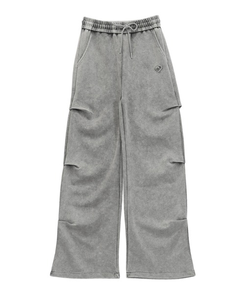 ANAP（アナップ）の「ウォッシュ加工 サイドタック デザイン ボリューム フレア パンツ（その他パンツ・レディース・グレー/ブルー/ブラック・F）」の8枚目の写真