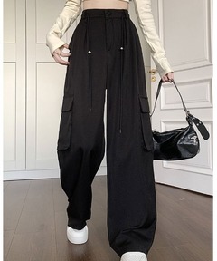 CIVARIZE/シヴァーライズサスペンダー付きスカートレイヤードワイドパンツ CIVARIZE/シヴァーライズ』サスペンダー付きスカートレイヤードワイド