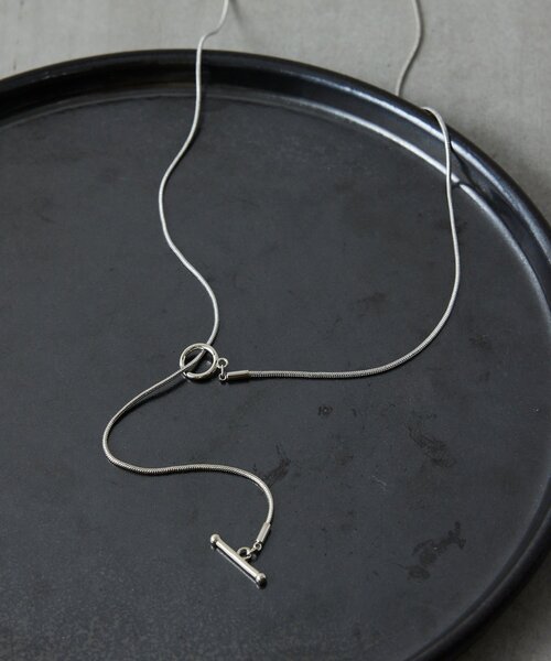 GALLARDAGALANTE（ガリャルダガランテ）の「スネイクチェーン2WAYネックレス（リング・レディース・ゴールド/シルバー・FREE）」の2枚目の写真