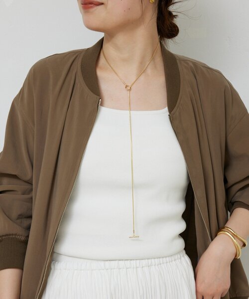 GALLARDAGALANTE（ガリャルダガランテ）の「スネイクチェーン2WAYネックレス（リング・レディース・ゴールド/シルバー・FREE）」の6枚目の写真