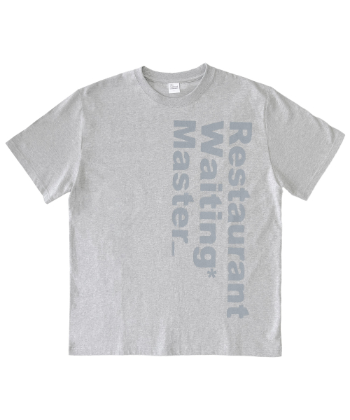 THECOLDESTMOMENT(ザコールデストモーメント)の「TCM restaurant T (grey)(Tシャツ/カットソー・レディース・その他・S/M/L)」の1枚目の写真