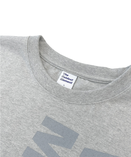 THECOLDESTMOMENT(ザコールデストモーメント)の「TCM restaurant T (grey)(Tシャツ/カットソー・レディース・その他・S/M/L)」の4枚目の写真