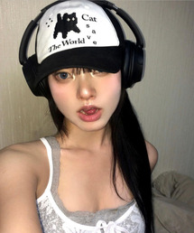 CATSAVETHEWORLD（キャットセーブザワールド）の「ピクセルアートボールキャップ（ブラック）（キャップ）」