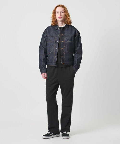 UNITED ARROWS & SONS（ユナイテッドアローズアンドサンズ）の「＜UNITED ARROWS & SONS＞ FADE SWEAT TROUSERS/スウェットパンツ（スウェットパンツ・メンズ・ブラック/レッド・S/M/L/XL）」の6枚目の写真