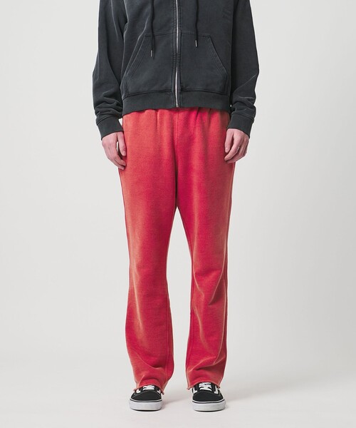 UNITED ARROWS & SONS（ユナイテッドアローズアンドサンズ）の「＜UNITED ARROWS & SONS＞ FADE SWEAT TROUSERS/スウェットパンツ（スウェットパンツ・メンズ・ブラック/レッド・S/M/L/XL）」の7枚目の写真