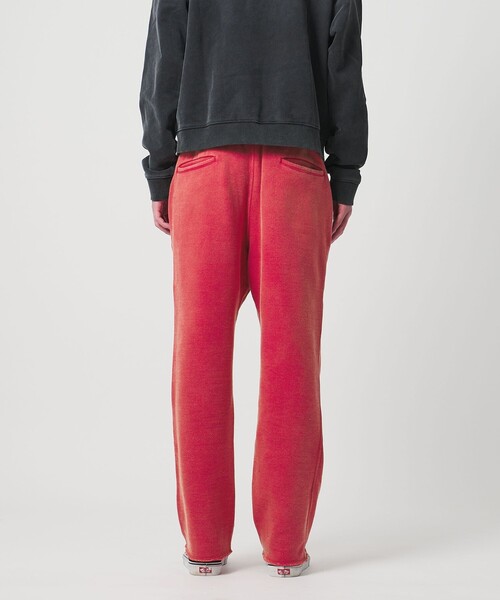 UNITED ARROWS & SONS（ユナイテッドアローズアンドサンズ）の「＜UNITED ARROWS & SONS＞ FADE SWEAT TROUSERS/スウェットパンツ（スウェットパンツ・メンズ・ブラック/レッド・S/M/L/XL）」の9枚目の写真